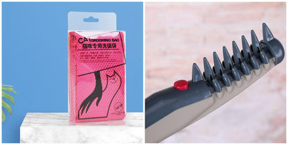 Cat Grooming Essentials Set: Ultimate Cat Bathing Kit With Anti-Scratch Cat Bag And Pet Nail Clipper-8