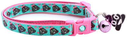 Cute Little Sh!t Breakaway Cat Collar-4