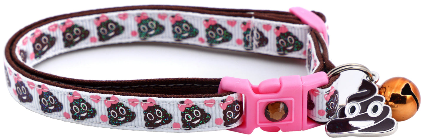 Cute Little Sh!t Breakaway Cat Collar-13