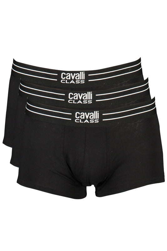 CAVALLI CLASS MEN'S BLACK BOXER-0