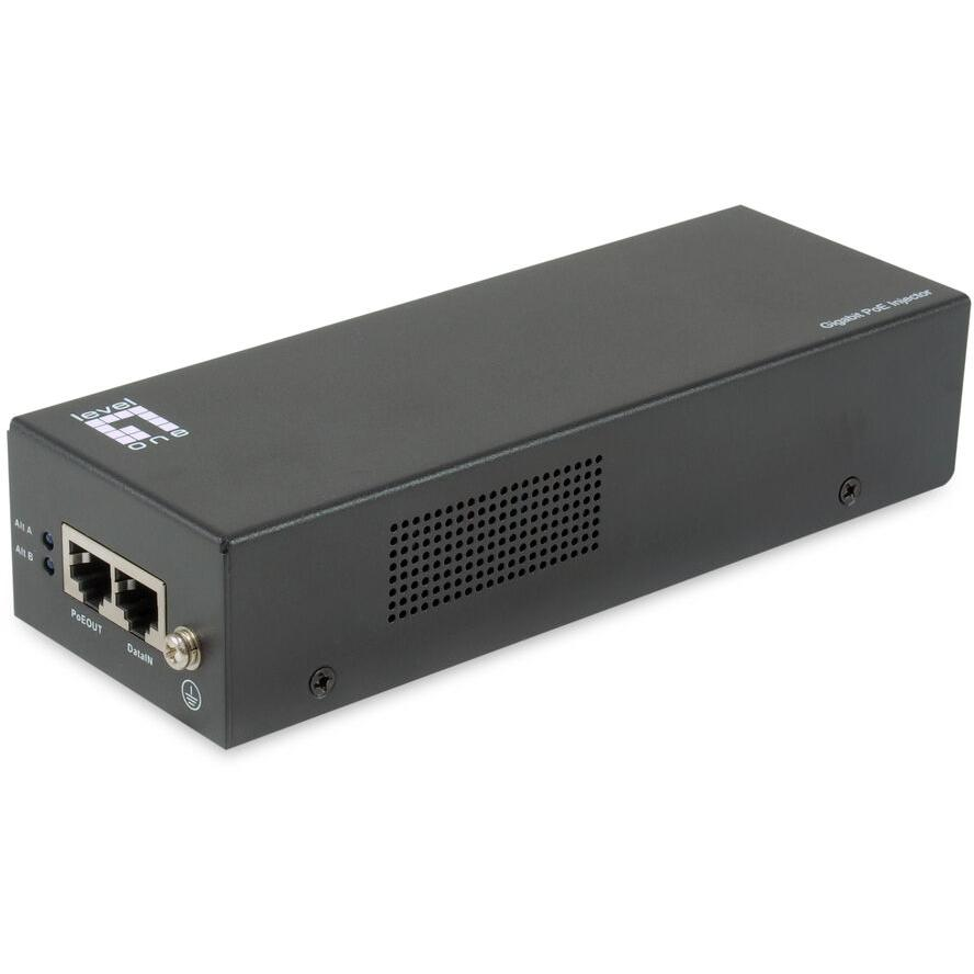 LevelOne POI-5003 PoE адаптер Fast Ethernet, Гигабитов етернет (POI-5003)-0