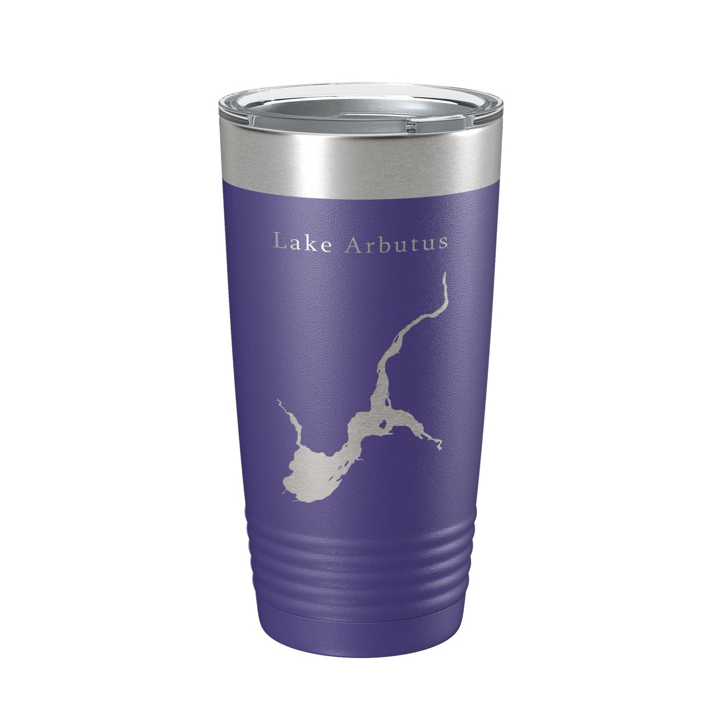 Lake Arbutus Map Tumbler Travel Mug Insulated Laser Engraved Coffee Cup Wisconsin 20 oz-15