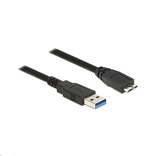 Cablu USB 3.0 la micro USB-B 0.5M Negru CleanPC (85071)-0