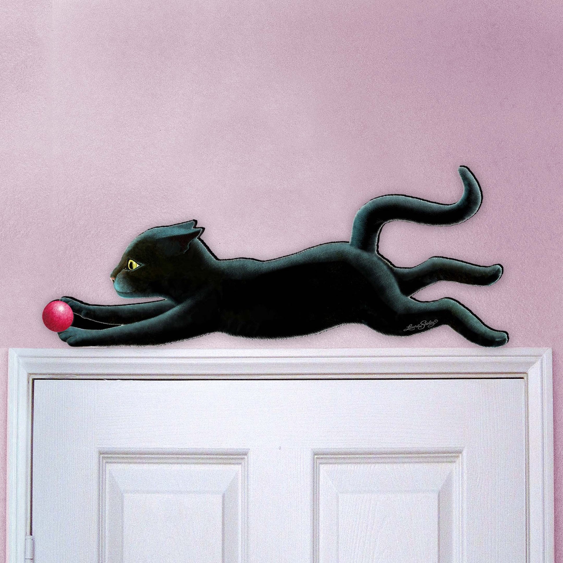 Black Cat Home Decor Outdoor Decor by L. Seeley - Pet Decor - 8512073F-LS-0