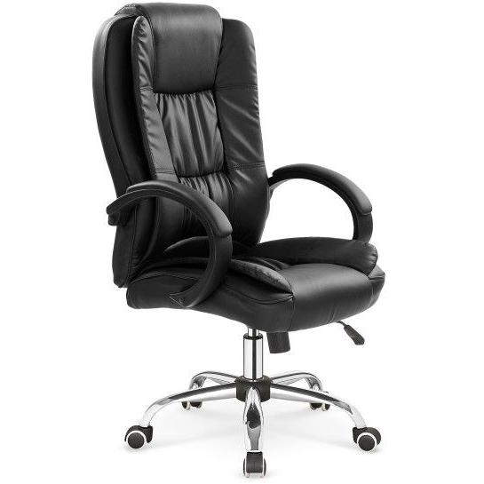 Krzesło biurowe Halmar Relax Czarne (V-CH-RELAX-FOT-CZARNY)-0