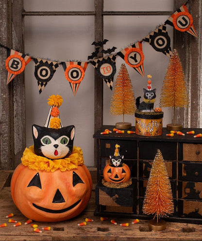 Cecil Cat on Box by Bethany Lowe Designs-4