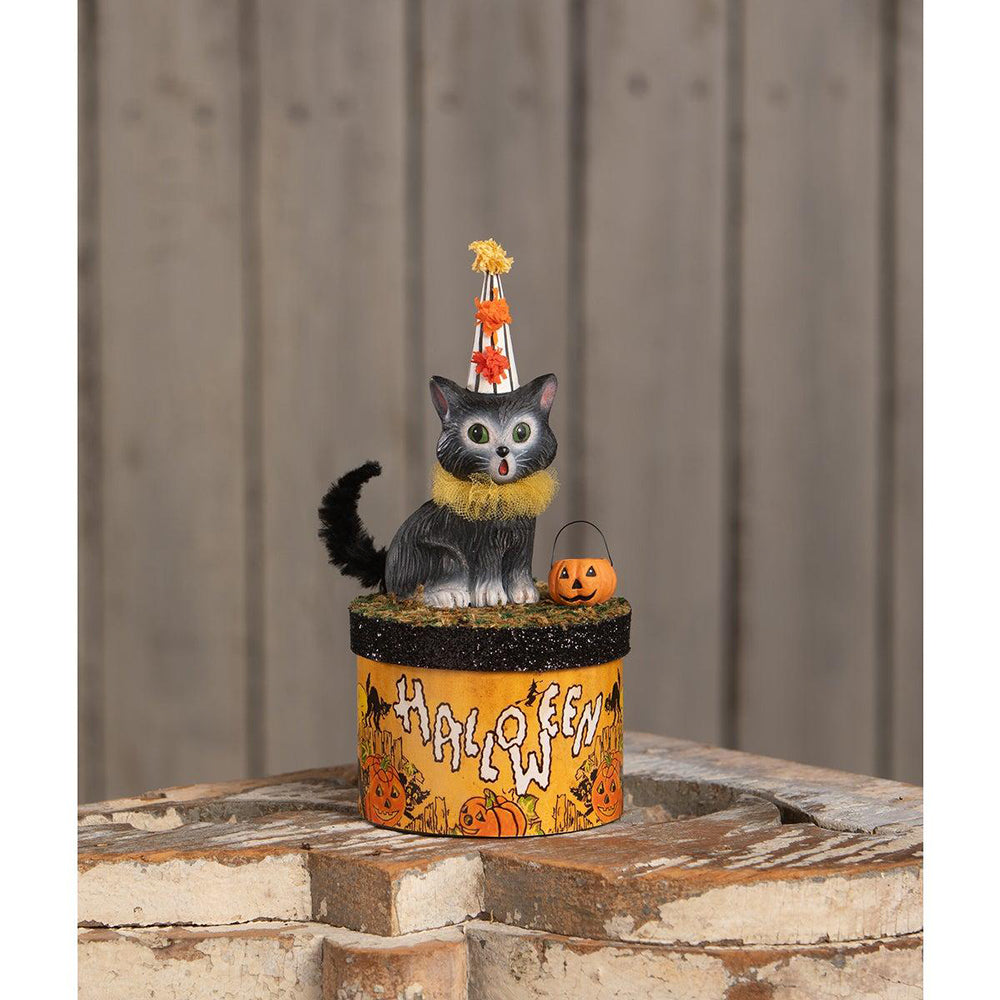 Cecil Cat on Box by Bethany Lowe Designs-2