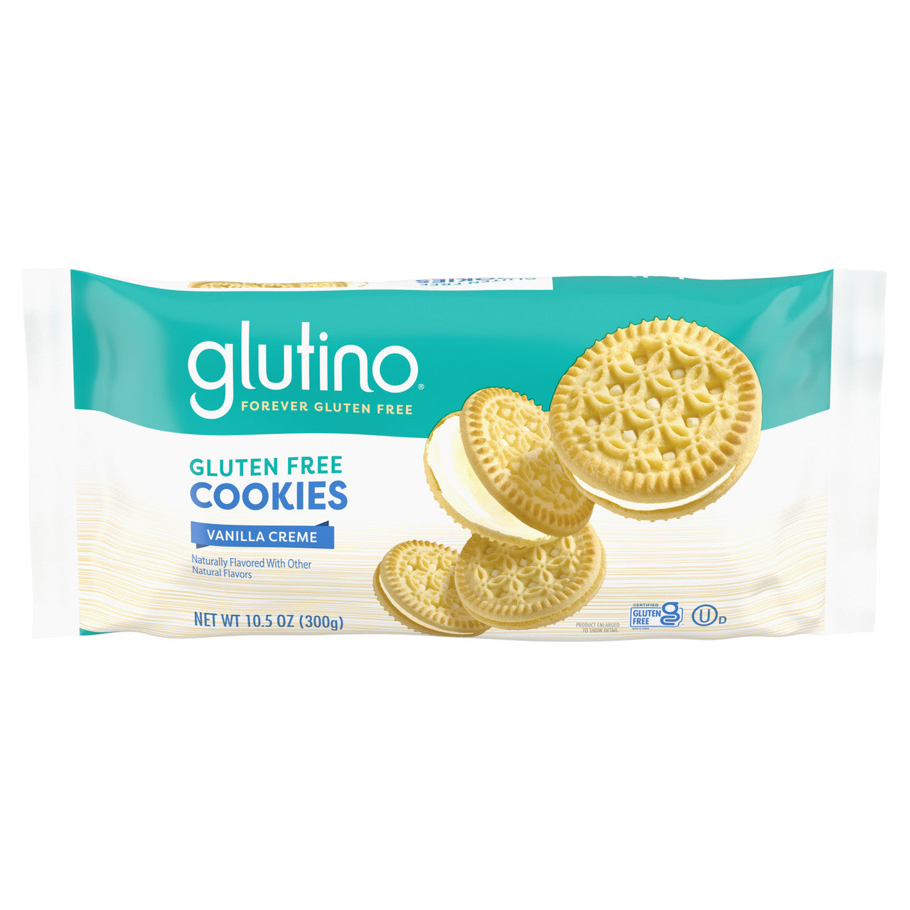 Glutino Vanilla Creme Cookies (12x10.6 Oz)-0
