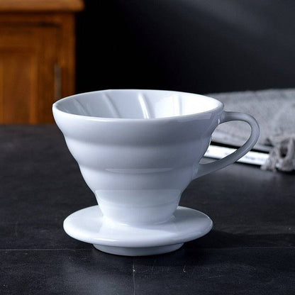 Coffee Dripper Hario V60 Style Drip Filter Cup Permanent Pour Over-1