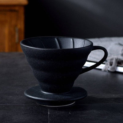 Coffee Dripper Hario V60 Style Drip Filter Cup Permanent Pour Over-2