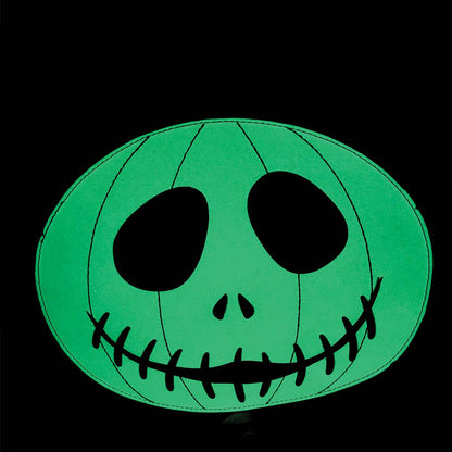 Glow in the Dark White Jack-O-Lantern Shoulder Bag-3