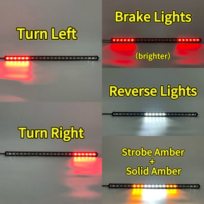 38" 108w Offroad Rear Chase LED Strobe Light bar-1