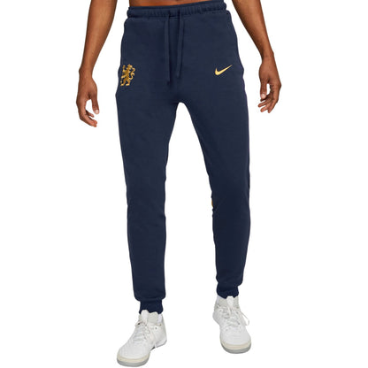 Chelsea FC navy Casual travel presentation tracksuit 2022 - Nike-3