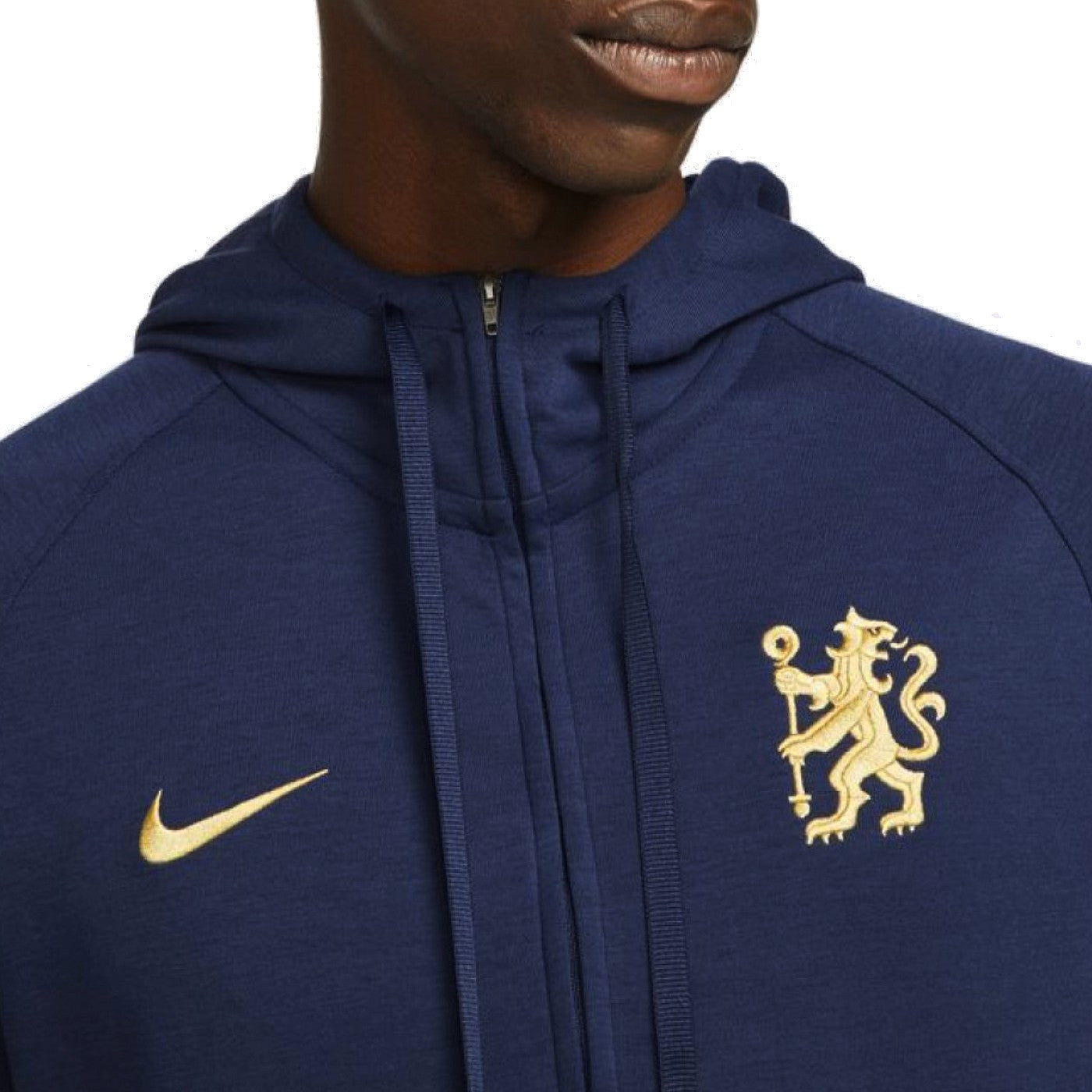 Chelsea FC navy Casual travel presentation tracksuit 2022 - Nike-2