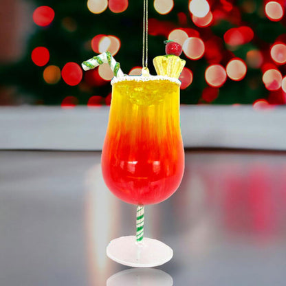 Christmas Mai Tai Ornament by December Diamonds-1