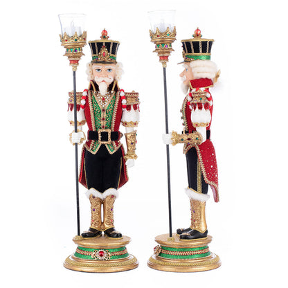 Christmas Ball Nutcracker Votive Assortment of 2 by Katherine's Collection-2
