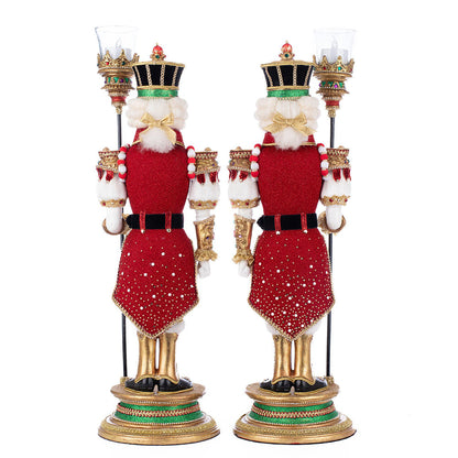 Christmas Ball Nutcracker Votive Assortment of 2 by Katherine's Collection-4