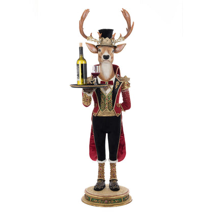Christmas Ball Reindeer Butler 48-Inch by Katherine's Collection-4