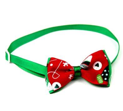 Christmas Pet Bow Ties - Festive Handmade Accessories For Dogs And Cats-12