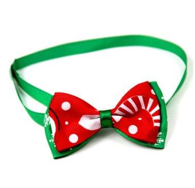 Christmas Pet Bow Ties - Festive Handmade Accessories For Dogs And Cats-8