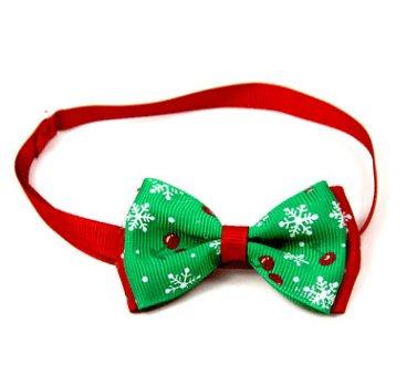 Christmas Pet Bow Ties - Festive Handmade Accessories For Dogs And Cats-7