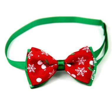 Christmas Pet Bow Ties - Festive Handmade Accessories For Dogs And Cats-5