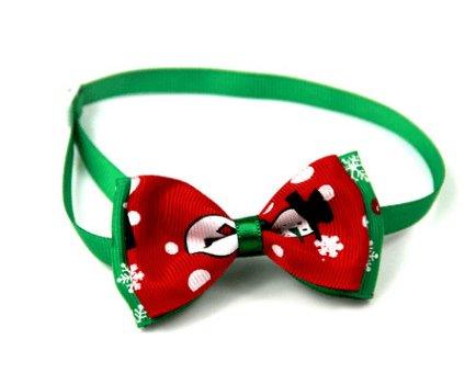 Christmas Pet Bow Ties - Festive Handmade Accessories For Dogs And Cats-11