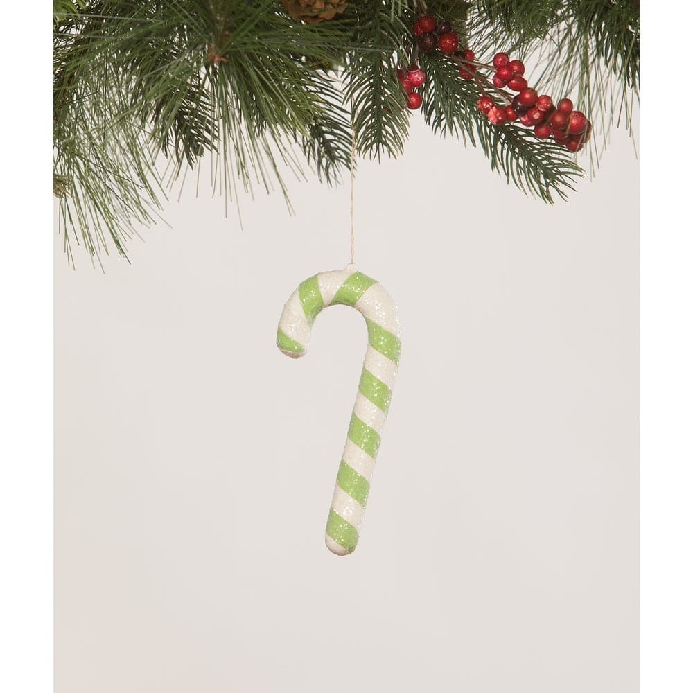 Citrine Candy Cane Ornament by Bethany Lowe Designs-1