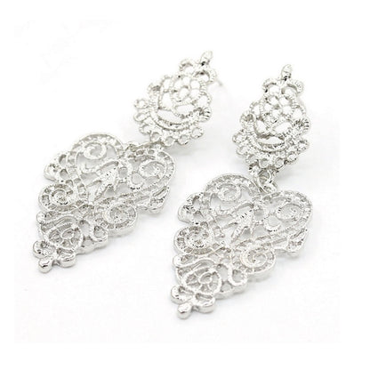 Agnes Earrings -Silver-0