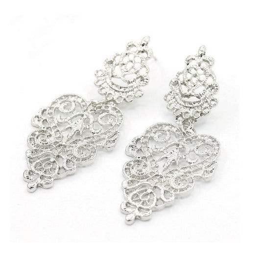 Agnes Earrings -Silver-0