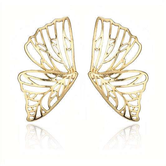 Butterfly -Gold Earrings-0