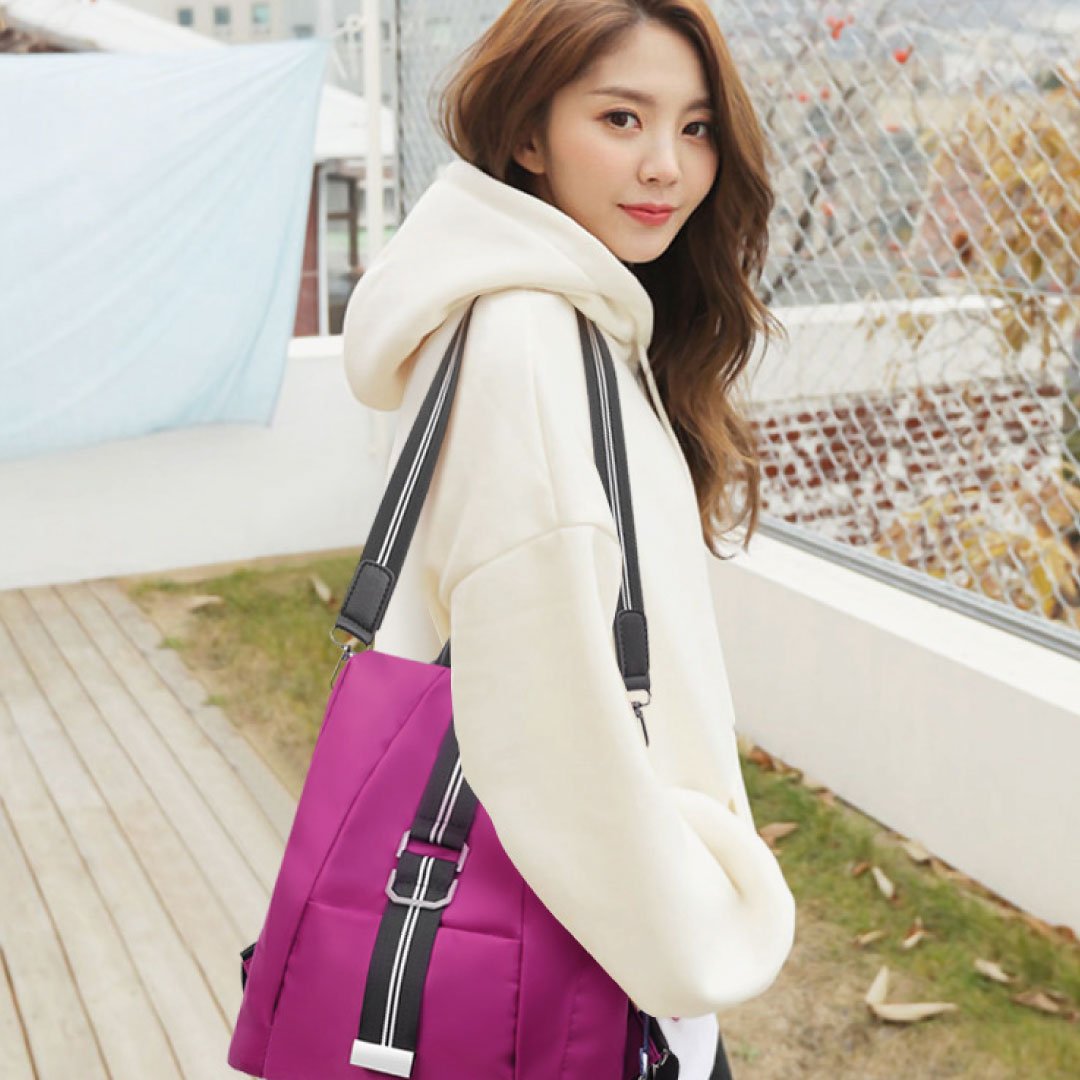 Double Stripe Backpack-1