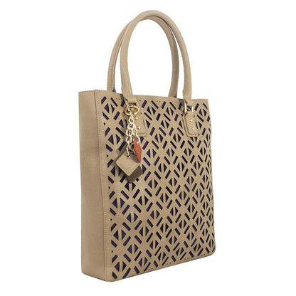Luminous Leather Bag - Tan-2