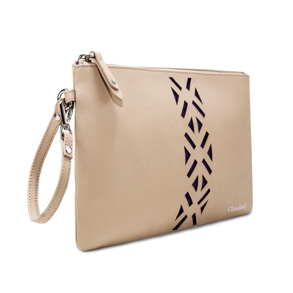 Leather PractiPouch Large - Tan-2