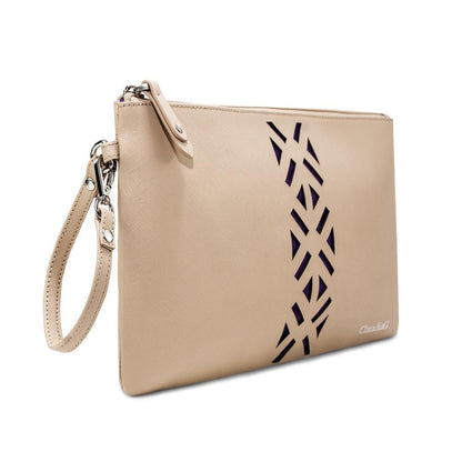 Leather PractiPouch Large - Tan-2