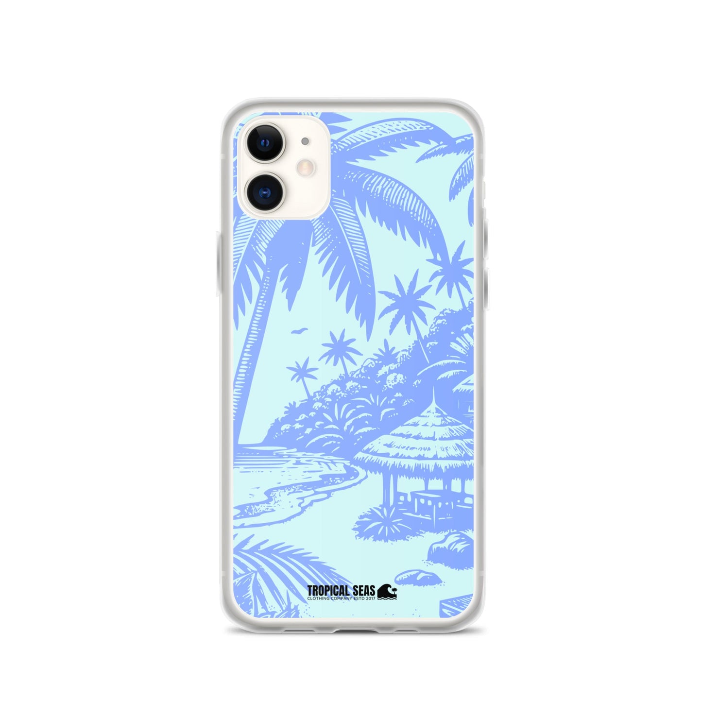 Island Blues Clear Case for iPhone®-5