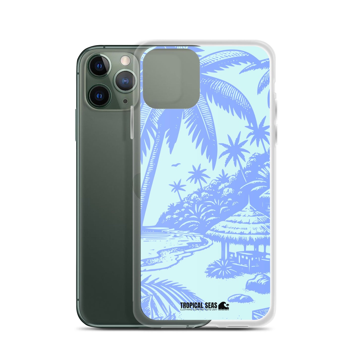 Island Blues Clear Case for iPhone®-4
