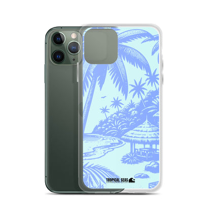 Island Blues Clear Case for iPhone®-4