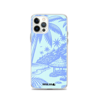 Island Blues Clear Case for iPhone®-8