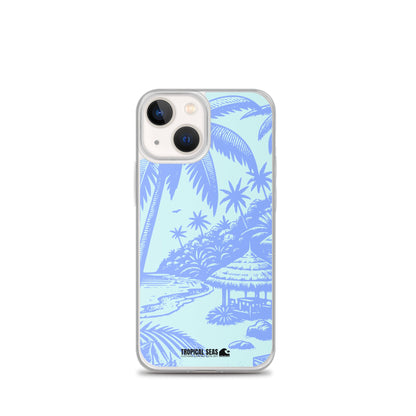 Island Blues Clear Case for iPhone®-10