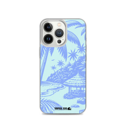 Island Blues Clear Case for iPhone®-12
