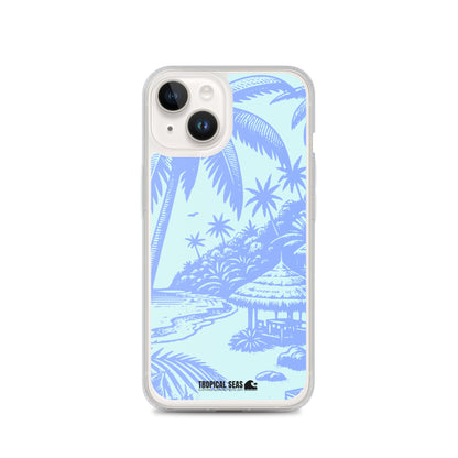 Island Blues Clear Case for iPhone®-17