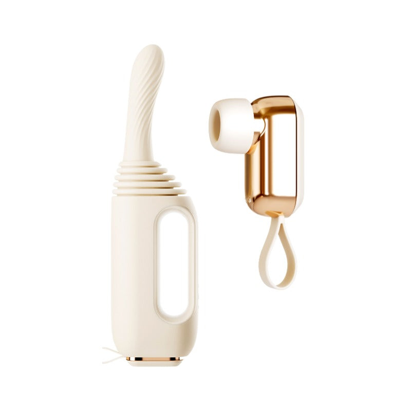 Clit Sucking & G-Spot Thrusting Sex Machine App Controlled-0