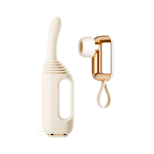 Clit Sucking & G-Spot Thrusting Sex Machine App Controlled-0