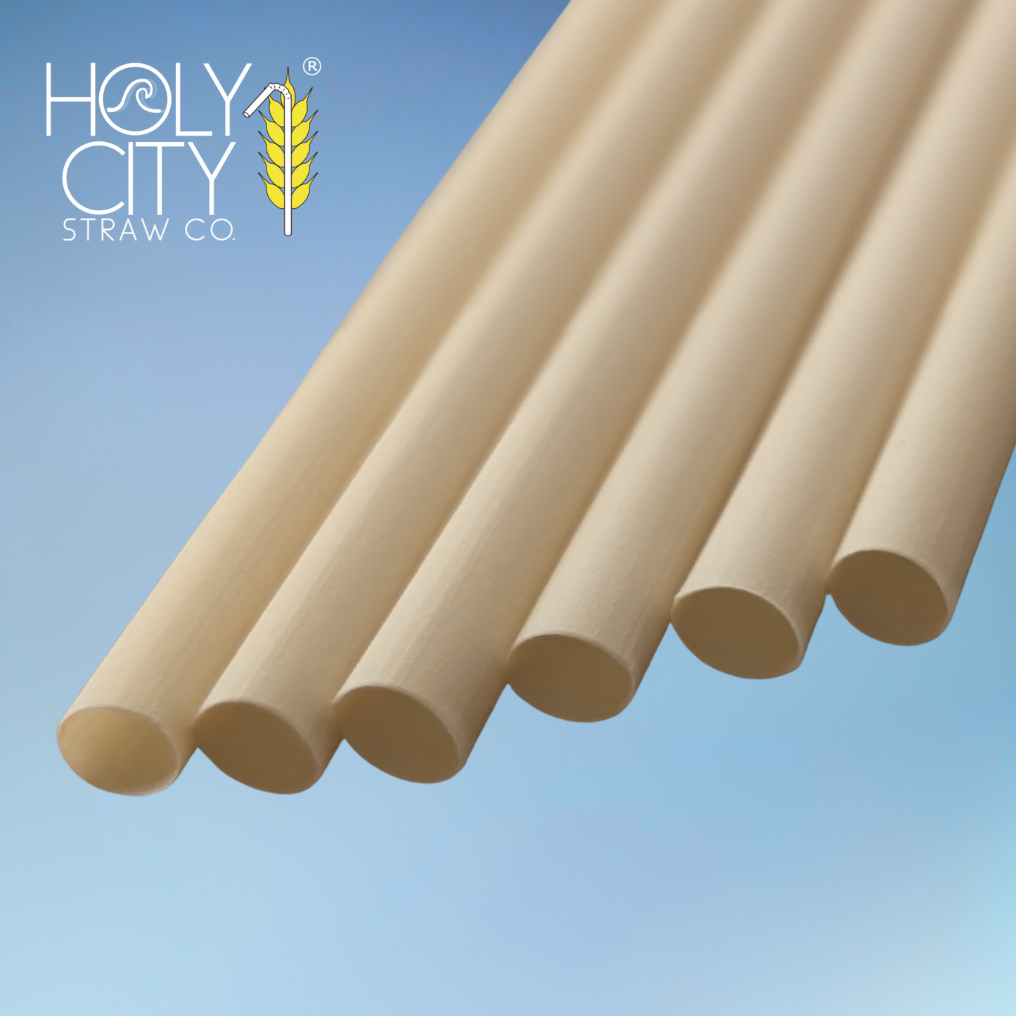 7.9" Bamboo Fiber Straws | 8mm-1
