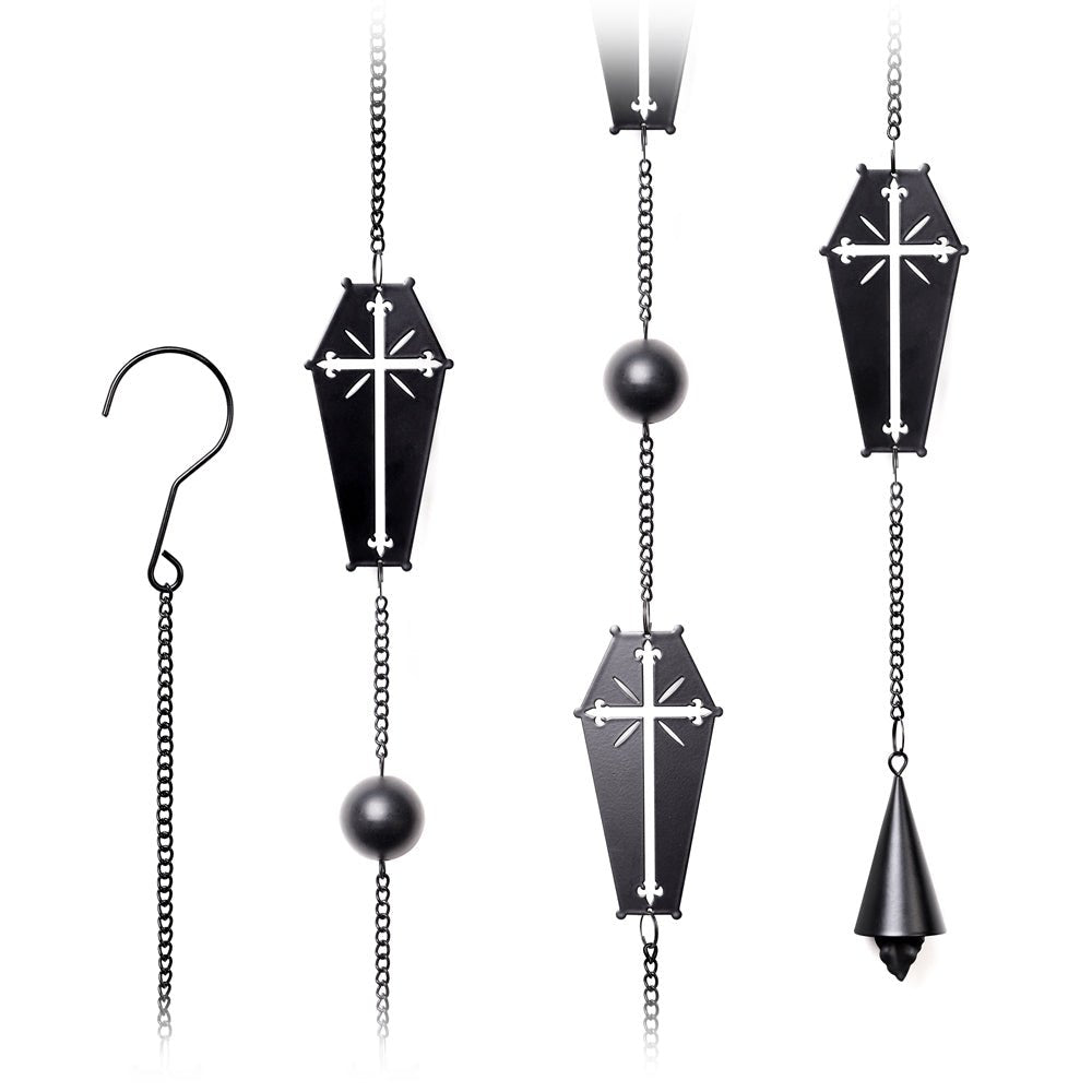 Coffin & Cross Hanging Decoration-0