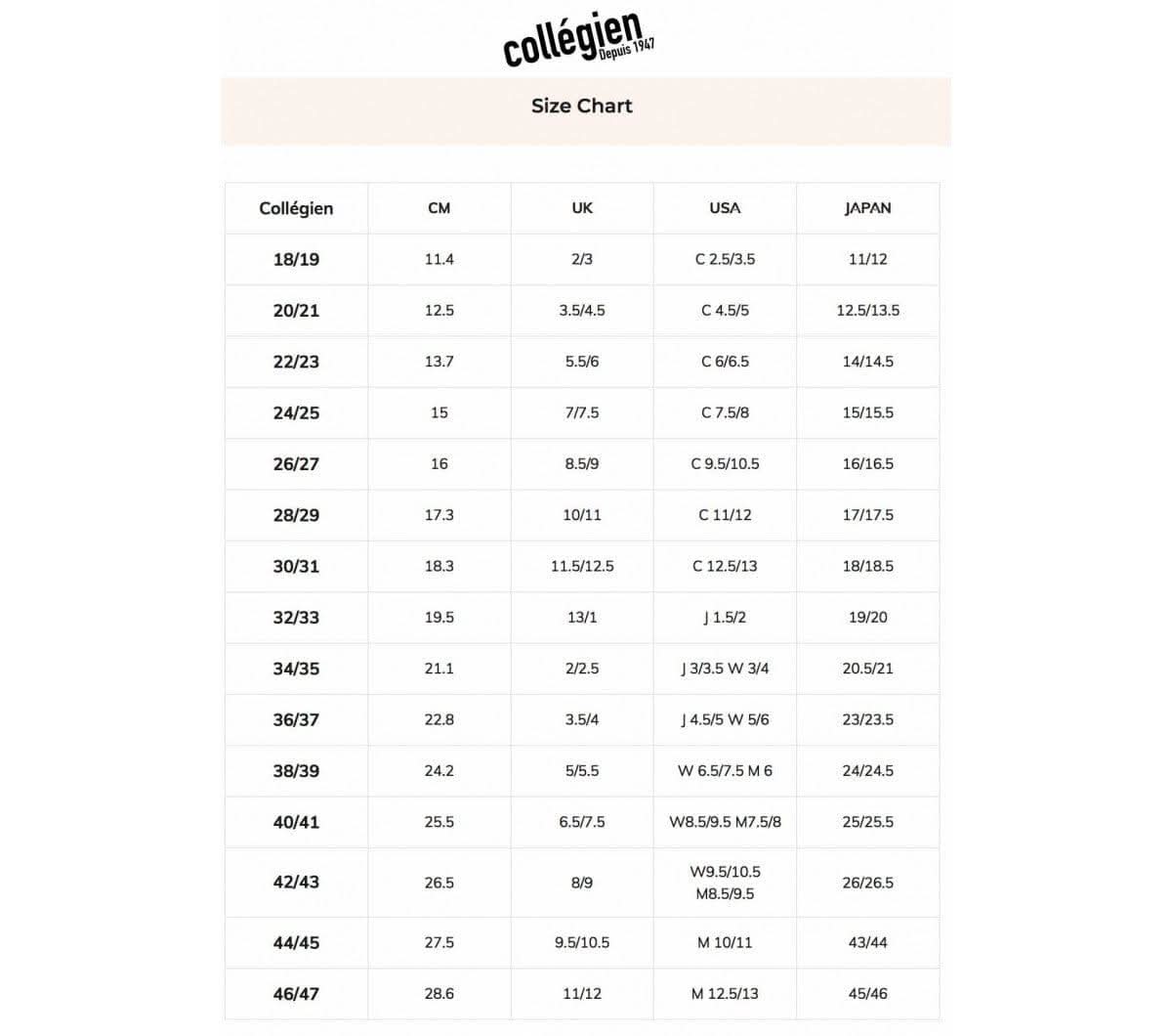 Collegien Slipper - Macaron 24-25-3