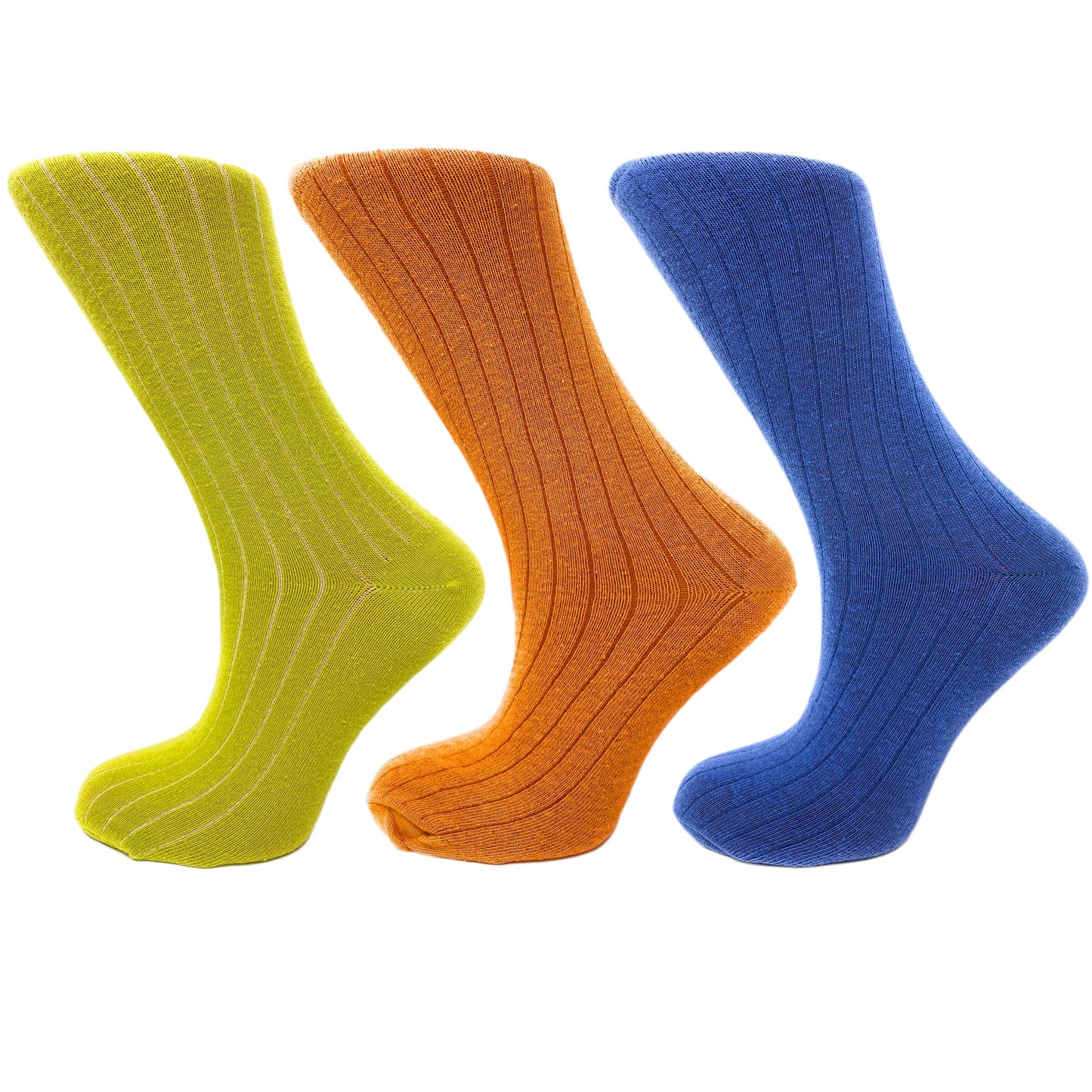 3 Pairs of Women's Mid-Calf Colorful Socks - Soft, Breathable, & Moisture-Wicking-2