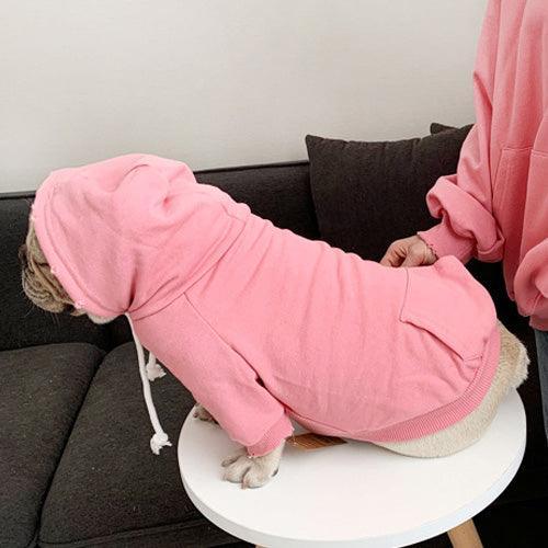 Cozy Canine Fleece Hoodie: Stylish Comfort For Your Furry Friend-0
