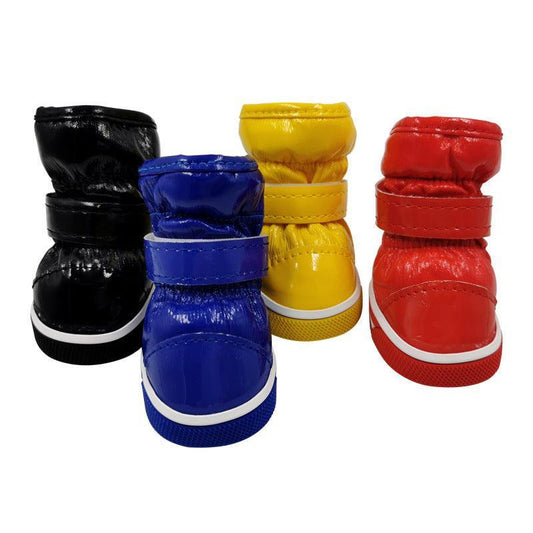 Cozy Paws: Stylish And Protective Cotton Dog Shoes-0